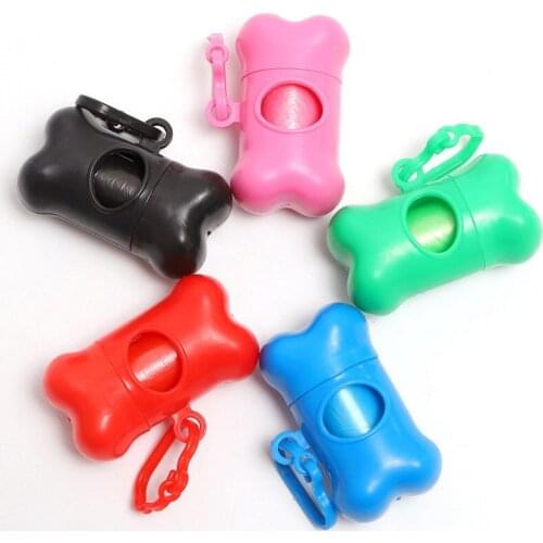 Dog Cleaning Dog Poop Bag Dispenser Holder Pet Poop Bag Waste Sac A Crotte Pour Chien Plastic Garbage Bag Dispenser Carrier Case