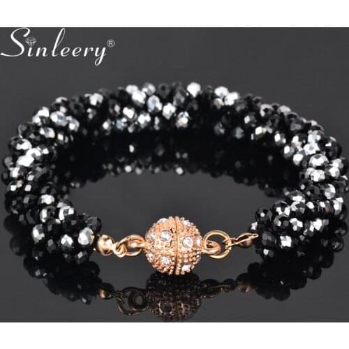 SINLEERY Blue Bracelets
