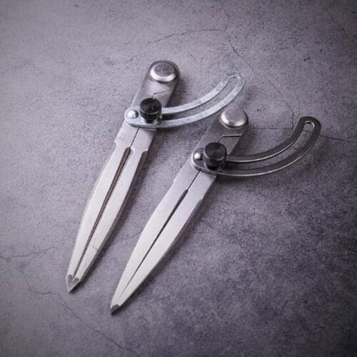 Leather Craft Making Rotating Tool Wing Divider Spacing Compasses Edge Creaser Furniture DIY Home Sewing Handmade Tool