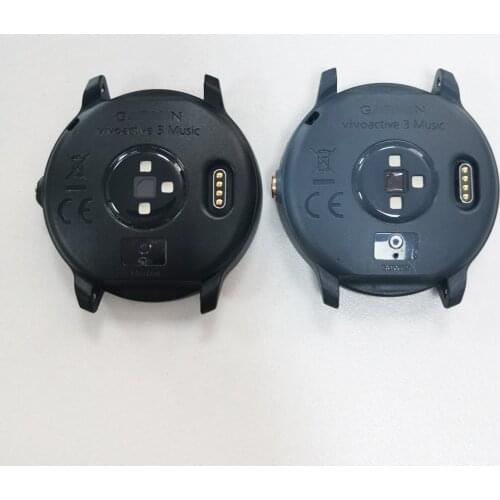 Original Back Cover For Garmin Vivoactive 3 Music Rear Cover With Heart Rrate Ssensing With Battery 361-00108-00 Replacement