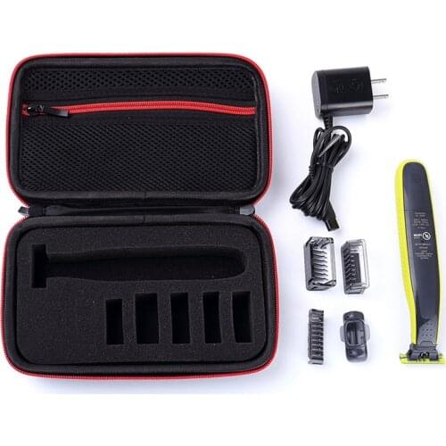 Protective Portable Case for Philips OneBlade Philips QP2520/90/70 Trimmer Shaver EVA Travel Bag Storage Pack Cover Zipper Pouch