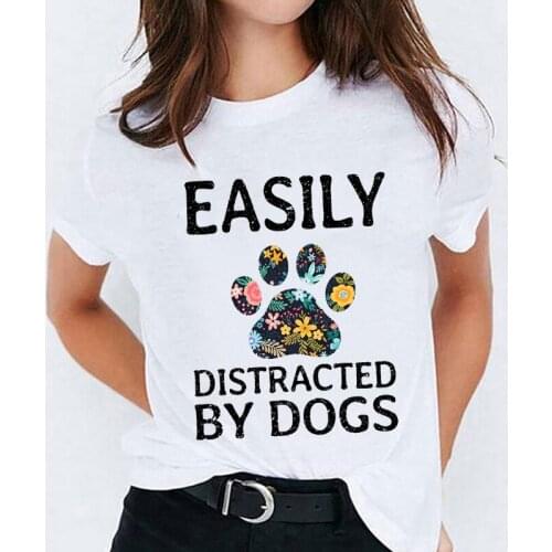 Graphic T-shirts for Women Cat Cute Pet Cartoon Funny 90s Style Girl Trend Fashion Ladies Print Lady Womens Female Tee T T-Shirt