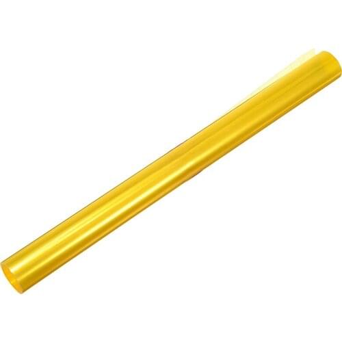 1 pc Yellow Car Light Sticker Car Headlight Film Foil Fog Lamp Tint Film 100cm x 30cm New Style Car DIY Decoration