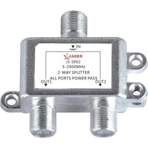 2 In 1 Dual-use 2 Way Port TV Signal Satellite Sat Coaxial Diplexer Combiner Splitter Combiners Cable Switch Switcher