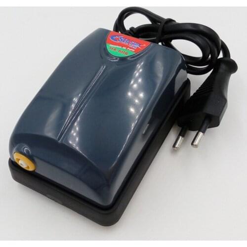 20-240V Aquarium Ultra Quiet Single Outlet Air Pump Fish Tank Oxygen Air Pump Aquarium Oxygen Aerator 3.2W EU PlUG