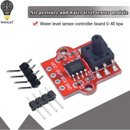 3.3V-5V Digital Barometric Pressure Sensor Module Liquid Water Level Controller Board 0-40KPa for Arduino DIY