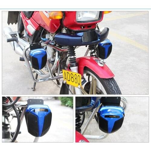 4" 30W MP3 Music audio Player Bluetooth Speakers for Motorcycle Waterproof portable Stereo with FM Radio Tuner