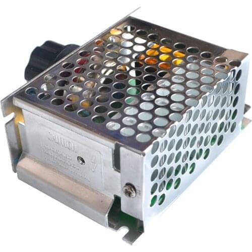 4000W 220 V Ajuste SCR Voltage Regulator Controle de Velocidade Do Motor Dimmer Termostato