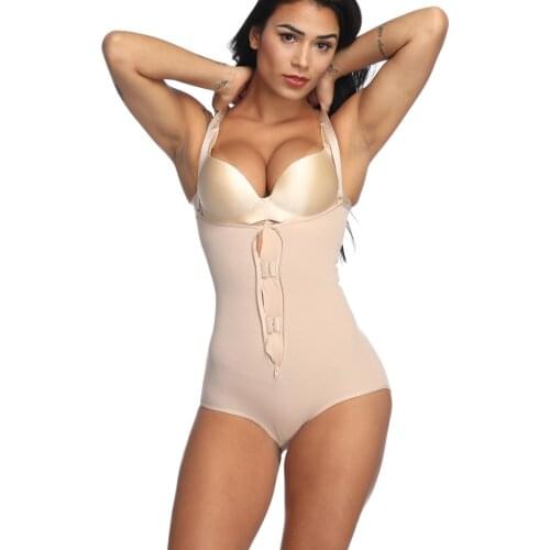 5XL Post Surgery Slim Women Girdle Body Shaper LATEX Corset Shapewear Waist Trainer Slip Suit Powernet tummy control underwear