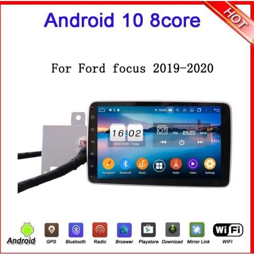 9inch touch screen android 9.0 car audio gps player for FOCUS 2019 2020 car mulitmedia autoradio built in wifi DSP carplay