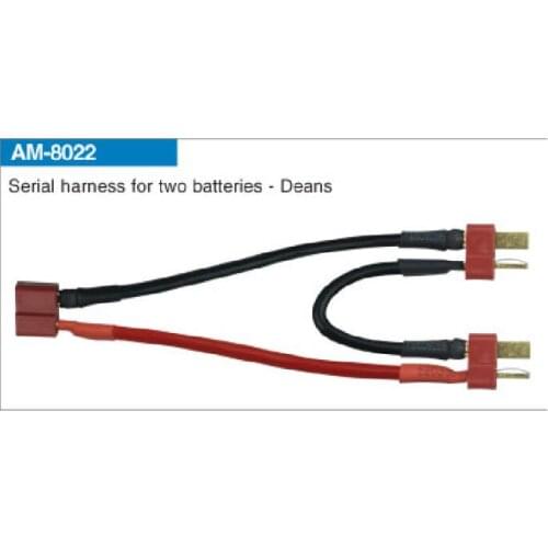 AMASS Batteries- Deans 14# SIL 7cm AM-8022