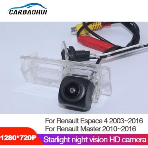 Car wireless Rear View Camera For Renault Espace 4 2003~2016 For Renault Master 2010~2016 CCD HD Night Vision Waterproof +RCA