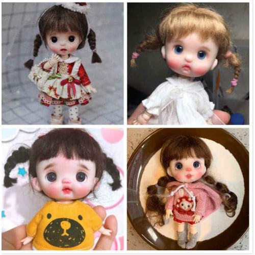 OB11 doll customization 1/8 BJD dolls OB doll DIY polymer clay 20200224