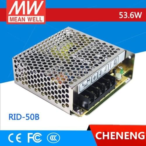 MEAN WELL original RID-50B meanwell RID-50 53.6W Dual Output Switching Power Supply
