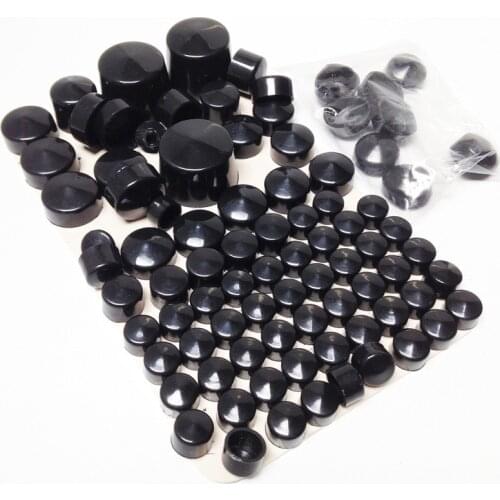 Motorcycle Chrome Bolts Toppers Caps for 2000-2005 2006 Harley Davidson Softail Twin Cam