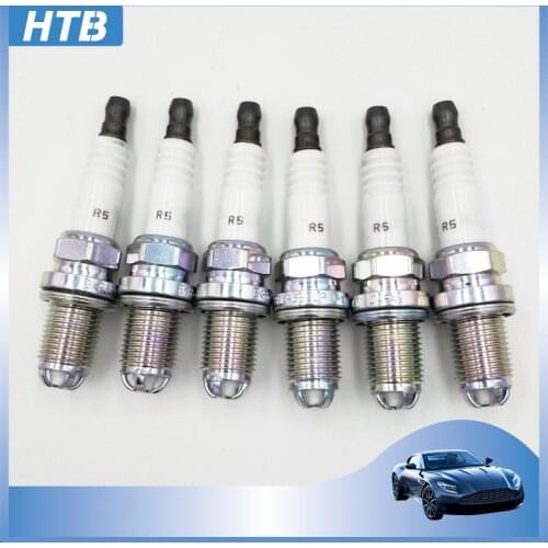 6PCS 12120037607 Car Platinum Spark Plug For BMW E39 E46 M54 M62 E38 E65 E34 E36 E46 E52 E66 E67 Z3 320 528 BKR6EQUP 3199
