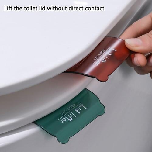 Toilet Seat Lifter Sanitary Closestool Seat Cover Lift Handle Toilet Seat Cover Lifter Bathroom accessories Home wc accessories