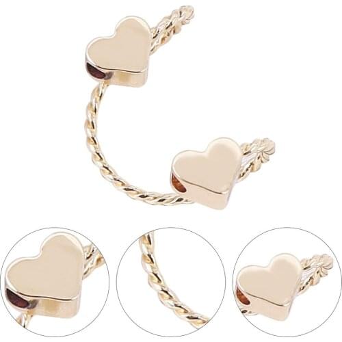 Simple jewelry with pearl exquisite zircon personality star-shaped ear bone clip without pierced for female party gift wholesale