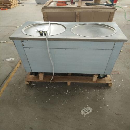 Fried Ice Cream Roll Machine/ Roti Rolling Machine