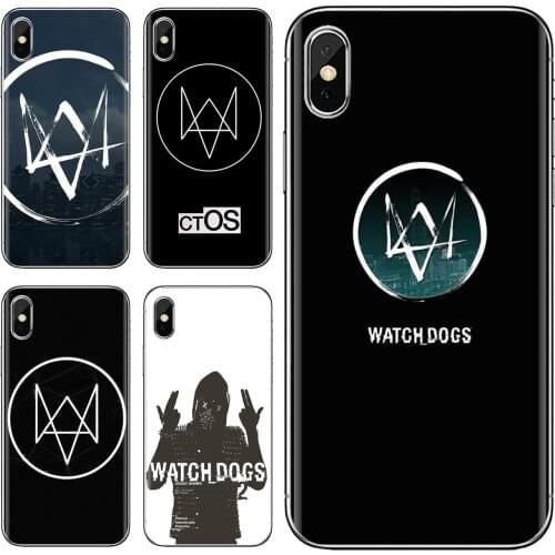 Symbol-game-C-watch-dogs For Huawei Mate 20 30 40 7 8 9 10 Lite Pro P Smart 2018 2019 Plus G7 G8 Silicone Phone Cover