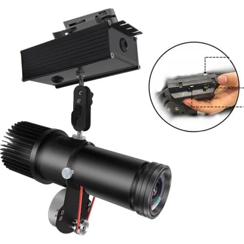 Hd Custom Advertising Pattern Sign Track Led Lighting Projection Lamp Orbital Gobo Projector