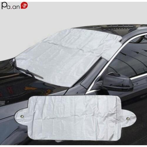 600D Oxford Cloth Universal Cover Car Window Shade Sunshade Car Front Back Sunshine Shield Snow Ice Hail Protect Cover TV Show