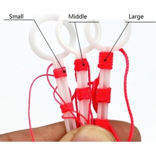 Cotton line node for rock fishing a combo 3 node