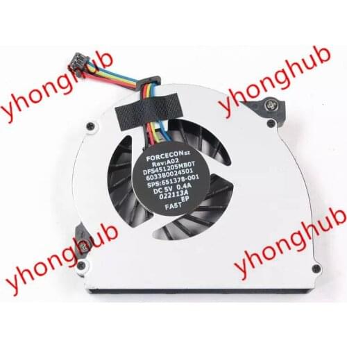 CECON DFS451205MB0T FA5T 651378-001 DC 5V 0.40A Server Cooling Fan