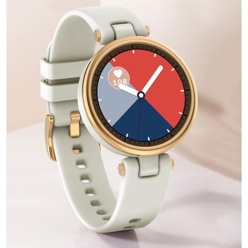 2021 New Super Slim Fashion Women Smart Watch 2021 Full Touch Screen Smartwatch for Woman Heart Rate Monitor For Android and IOS