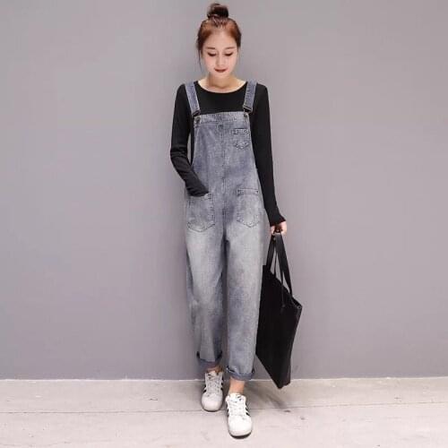 Women clothing denim washed fabric rompers summer/autumn overalls women jumpsuit suspenders jeans SLIM women overalls jeans