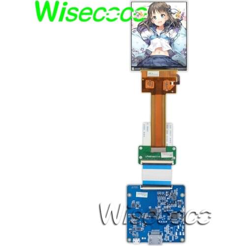 Wisecoco 3.4 inch 1440x1700 lcd screen display HDMI MIPI controller board For Raspberry pi 3 3b