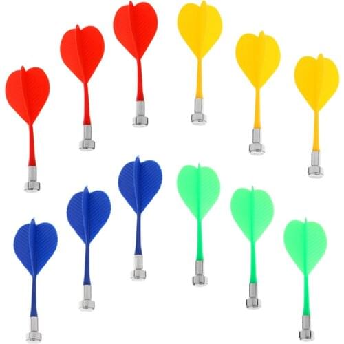 12 Pieces/Set Durable Magnetic Darts Indoor Game Safety Replacement Darts