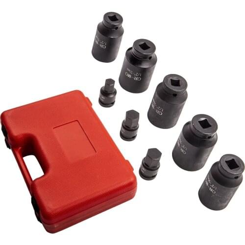 1/2" Metric Drive Deep Impact Socket Tools Kit Garage Tools 30mm- 36mm 8Pcs