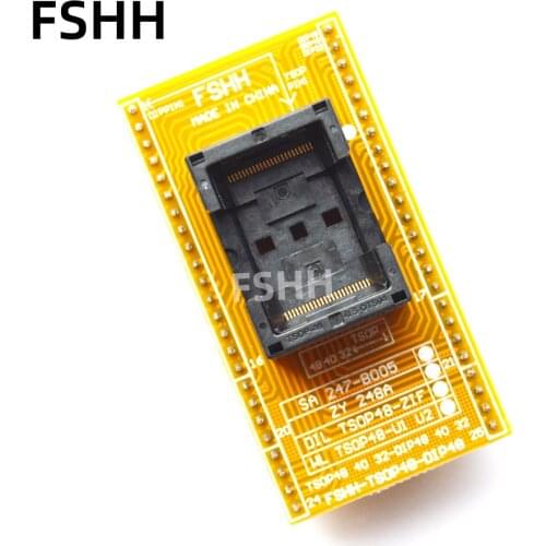 SA247-B005 TSOP48-DIP48 adapter TSOP48 adapter TSOP48 socket NAND FLASH test socket