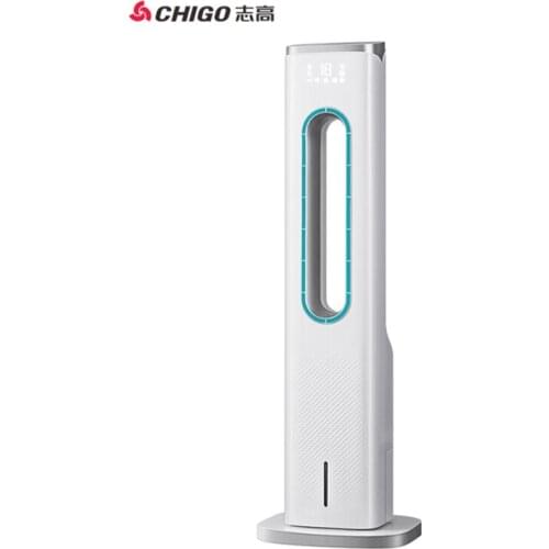 Chigo Bladeless Air Conditioning Fan Household Electric Fan Plus Water Cooler Mobile Small Air-conditioning Super Cooling 220V