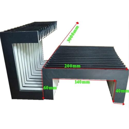 200*3000mm C Shape Dust Cloth Dust Cover Dust-proof for CNC Engraving Machine can be customized