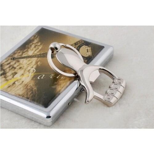 FREE SHIPPING BY DHL 200pcs/lot 2015 New Zinc Alloy Hand Shaped Bottle Opener Keychains Novelty Keyrings for Promotion