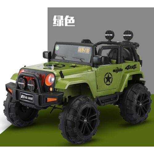 Four-wheel drive kids electric cars children electric car ride on 1-5 years riding toy off-road vehicle with Pneumatic wheel
