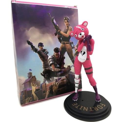 Fortnite Toys Figures Model Pink bear Game Figure dolls Collecting Toy Childrens Christmas Gift