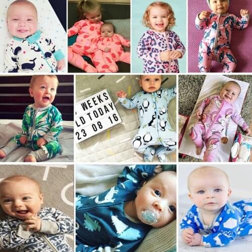 Newborn Baby Girl Boy Jumpsuits Cotton Newborn Infant Kids Baby Boy Girl Romper Jumpsuit Clothes Outfit