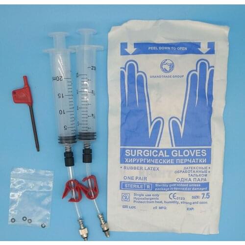 Mineral Oil Bleed Kit Hydraulic Disc Brake for SHlMANO M985 M975 M965 Saint M820 M810 M640 XT M785 M775 Deore M596 M595