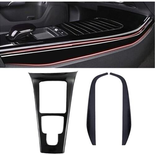 Car Center Console Panel Cover Side Frame Cover Trim for Mercedes Benz A Class W177 CLA C118 2019 2020