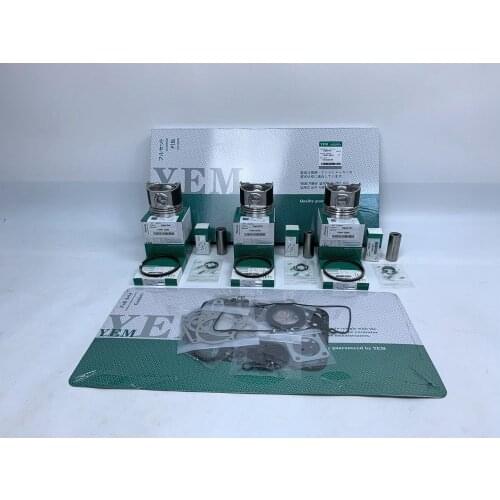 New Aftermaket Engine Part D1803 Repair Kit With Full Gasket Set Piston Rings For Kubota