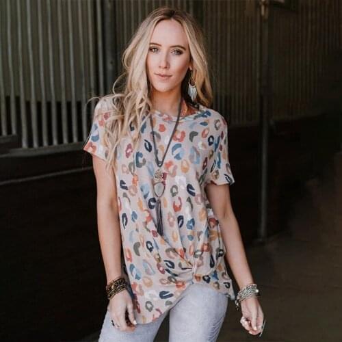 Женские свободные футболки Oceanqiong China At AliExpress