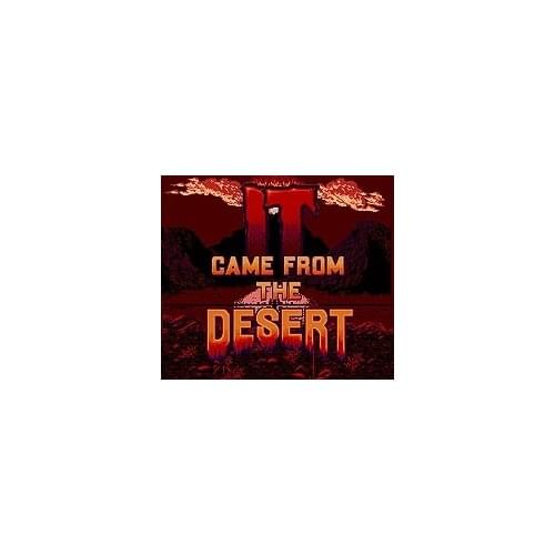 It Came From The Desert 16 bit MD Game Card For 16 bit Sega MegaDrive Genesis game console