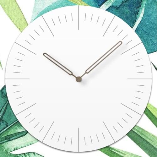 Simple Wall Clock European Style Living Room Wall Clocks Fashion Creative Bedroom Silent Quartz Watches