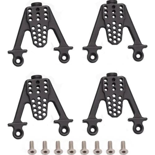 Multi Hole Adjustable Front And Rear Metal Shock Absorbers For Scx10 Remote Control Climbing Car Model Car Accessories