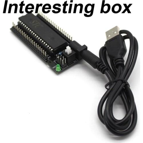 Stc15w4k32s4-30i-pdip40 single chip microcomputer system Mini controller DIY intelligent car robot