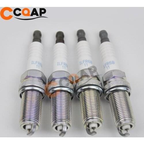 4 x Laser Iridium Spark Plug 22401-AA630 ILFR6B For Subaru Volvo S40 V50 Land Rover LR2 22401AA630