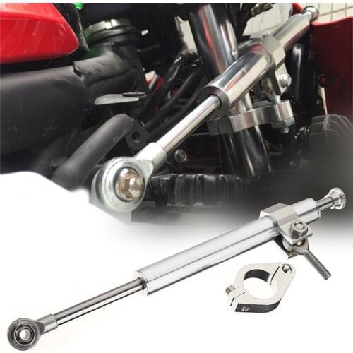 1pc 330mm High Precision Aluminum Motorcycle Steering Damper Stabilizer Universal For Honda For Kawasaki For Yamaka